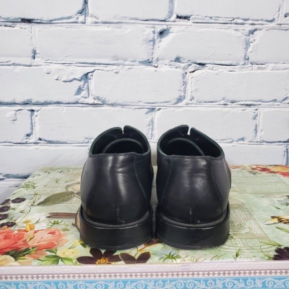 Miista Marta Black and Rose Gold Loafers - Picture 6 of 8